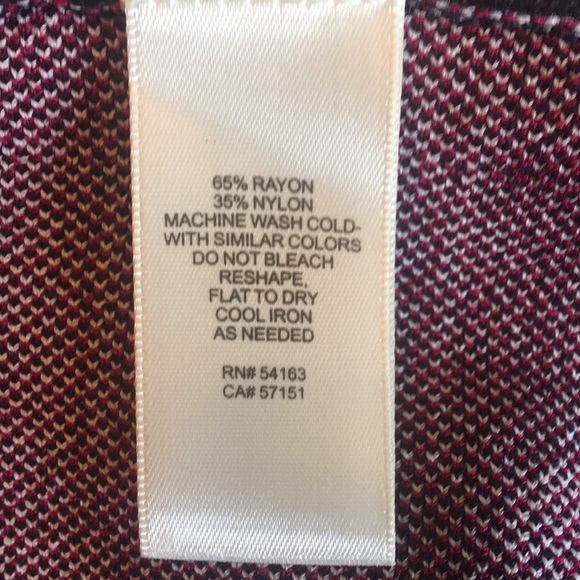 Eliza J geometric print sweater dress, size PS - Picture 4 of 6